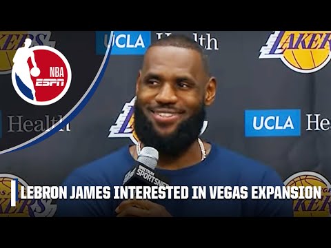 'I want the team here, Adam' - LeBron James tells Adam Silver he'd want the Las Vegas expansion team