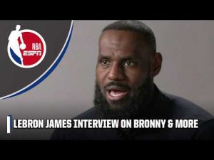 LeBron James on Bronny's 'emotional' draft night, how much more he has to give & more | SportsCenter