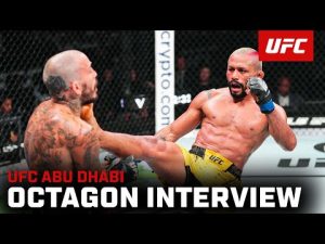 Deiveson Figueiredo Octagon Interview | UFC Abu Dhabi