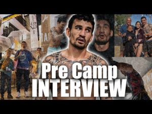 Catching up with Max Holloway pre camp interview