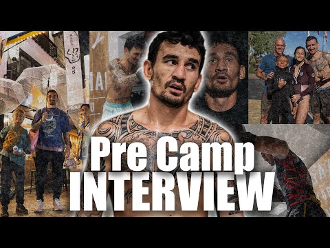 Catching up with Max Holloway pre camp interview