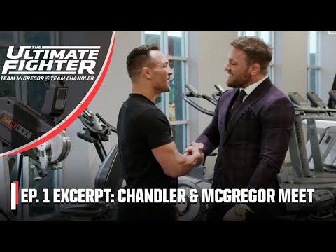 The Ultimate Fighter Excerpt: Conor McGregor meets Michael Chandler at the gym | ESPN MMA