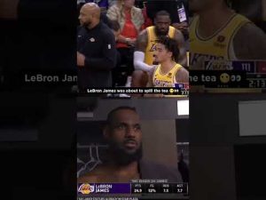 LeBron James thanks media members #lebronjames #nba #lakers #viral #ytshorts