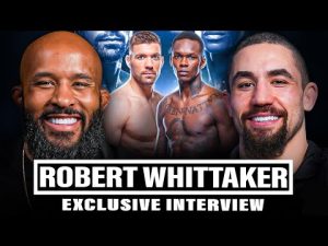 ROBERT WHITTAKER on KHAMZAT CHIMAEV, ADESANYA vs DDP PREDICTION! | EXCLUSIVE INTERVIEW!