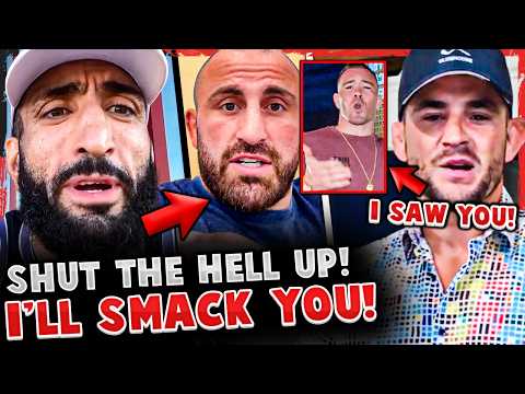 Belal Muhammad SNAPS on Alexander Volkanovski! *HEATED* Dustin Poirier CONFIRMS HE RAN INTO Colby!