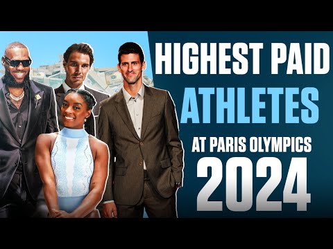 Highest paid athletes to take part in Paris Olympics 2024 #parisolympics 🤑