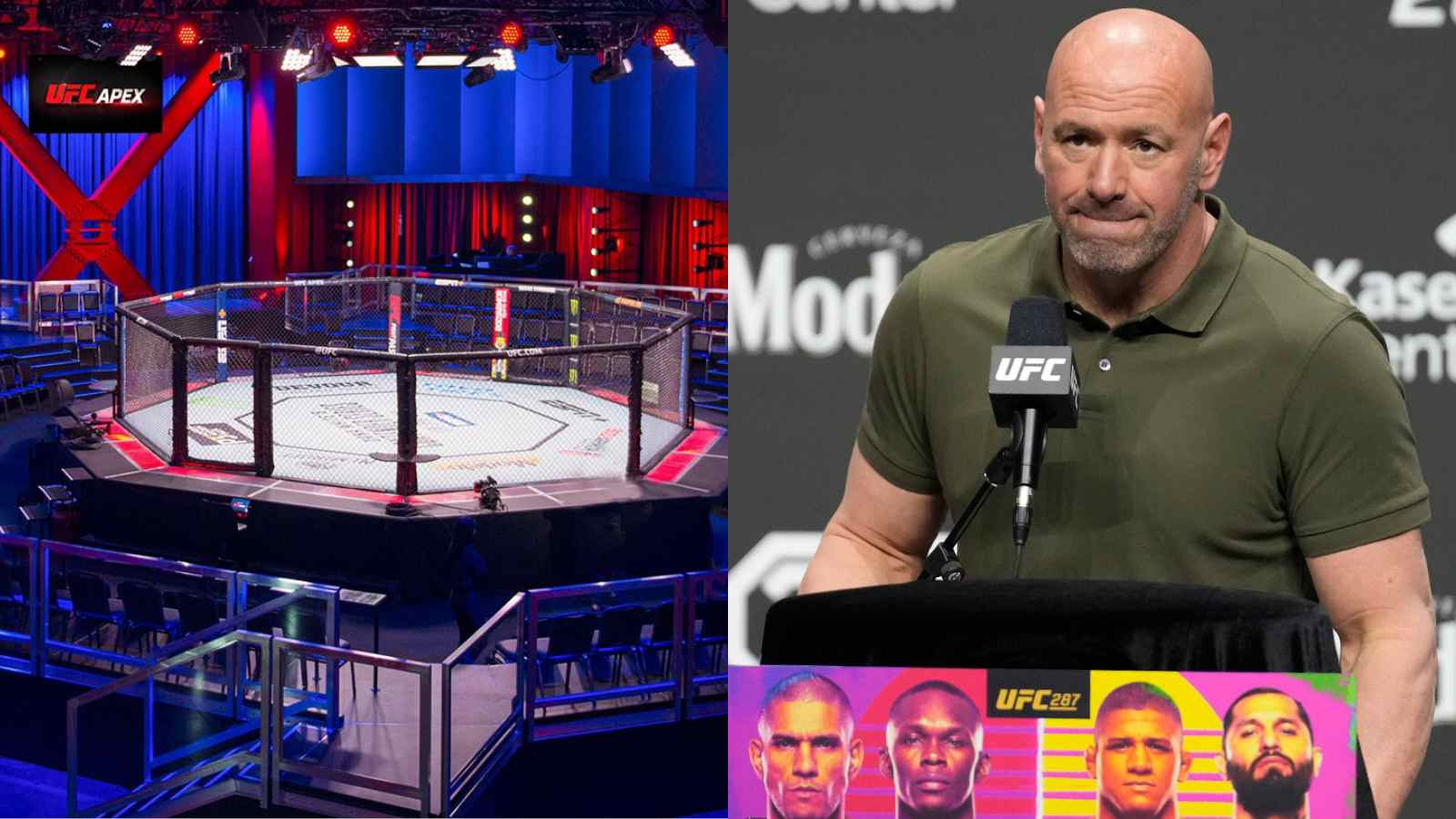 Dana White’s UFC Apex is undergoing renovations