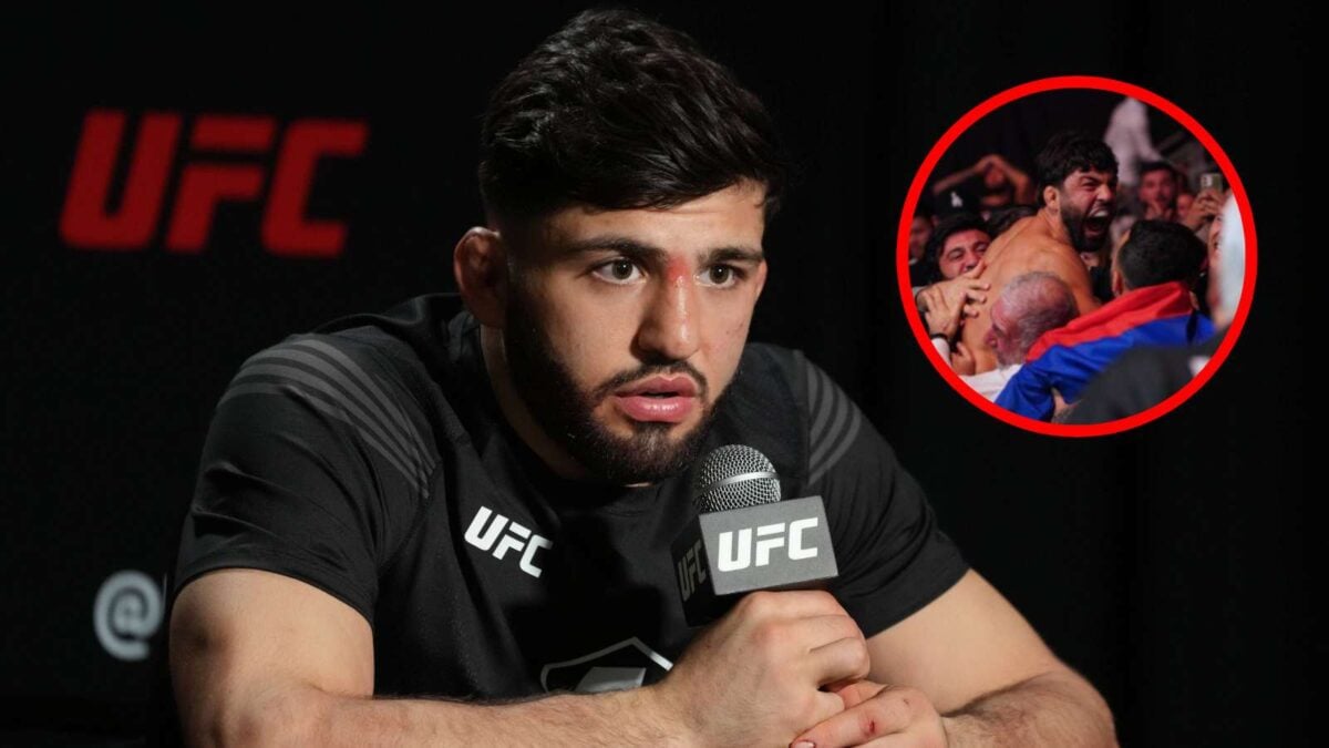 Arman Tsarukyan imposed with fine and nine month suspension for punching fan at UFC 300.