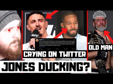 Tom Aspinall Is EXPOSING Jon Jones? Jon Admits DUCKING Him And Cries On Twitter? Reaction