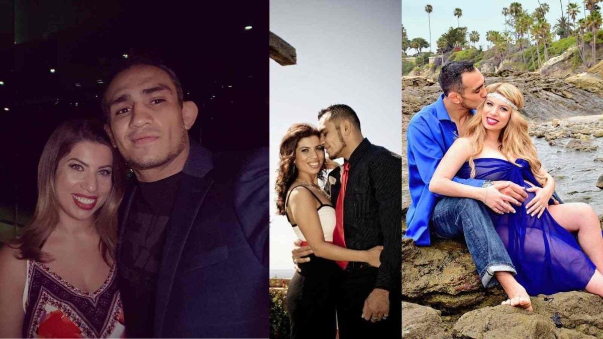 Tony Ferguson and Cristina Servine through the years