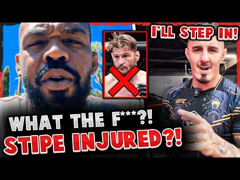 Stipe Miocic INJURED?! Tom Aspinall VIDEO RESPONSE! Jon Jones gets ROASTED after NEW PHOTOS EMERGE!