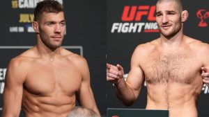 Sean Strickland vs Dricus Du Plessis for potential middleweight title rematch