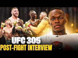 Israel Adesanya Reacts To His Loss Against Dricus Du Plessis At UFC 305