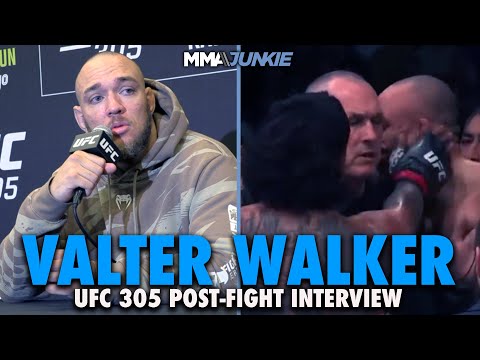 Valter Walker Furious at Junior Tafa for Post-Fight Slap: 'He's Not a Man' | UFC 305