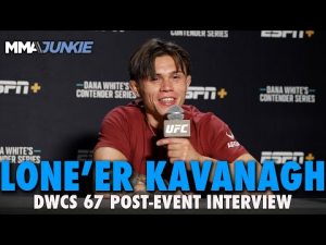 Lone'er Kavanagh Reacts to KO Victory That Earned UFC Contract | DWCS 67