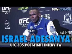 Israel Adesanya Praises Dricus Du Plessis After Loss, Not 'Desperate' For Rematch | UFC 305