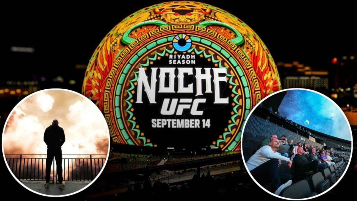 Glimpse of the Noche UFC event Oscar and Emmy