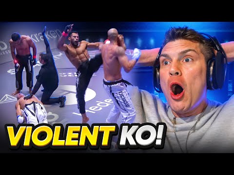 The MOST VIOLENT Karate KO I've Ever Seen! Karate Combat