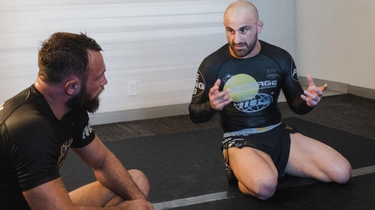 Alexander Volkanovski and Craig Jones together