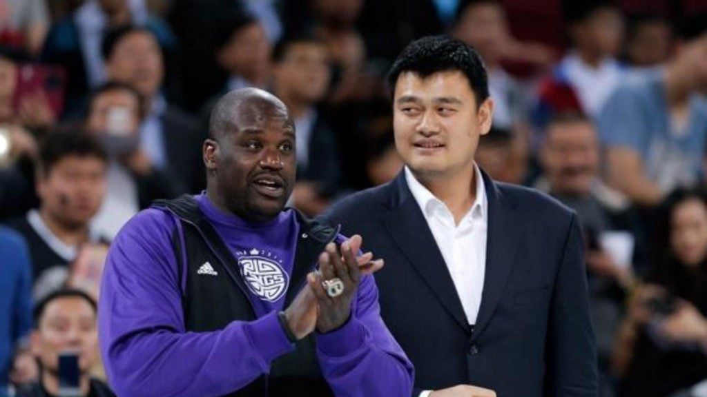 Shaquille O'Neal Yao Ming