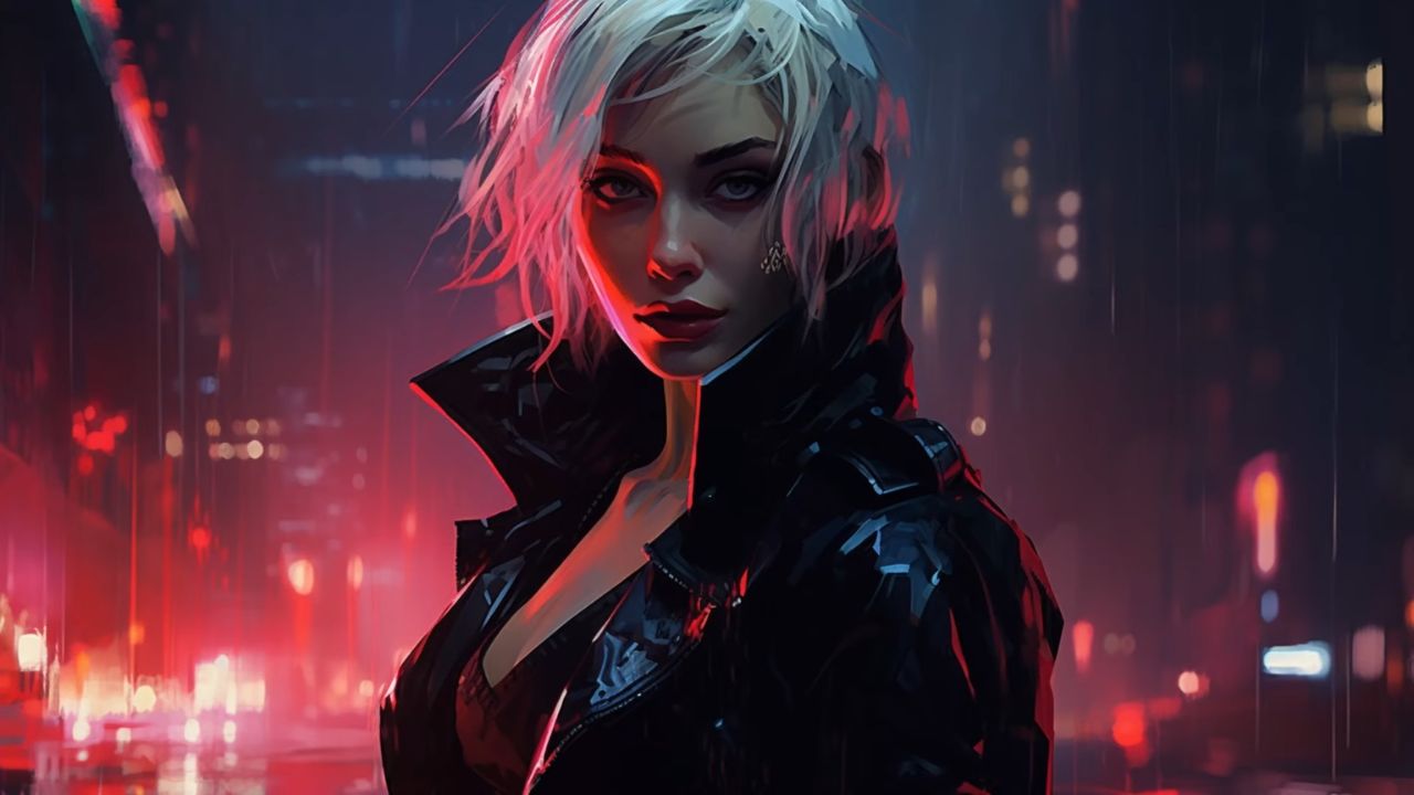 Cyberpunk Vampire