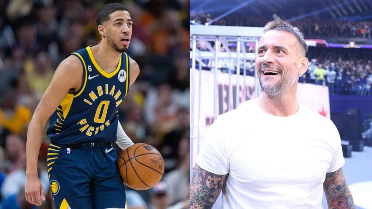 Tyrese Haliburton and CM Punk