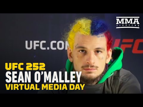 UFC 252: Sean O'Malley Explains Ecuadorian Flag Hair, Not Playing Mind Games - MMA Fighting