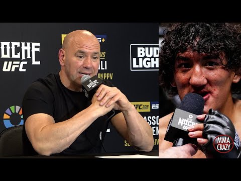 Dana White on Raul Rosas Jr. win at Noche UFC 306 