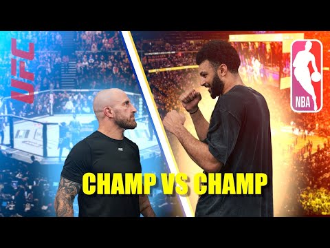 UFC Champion Alexander Volkanovski vs NBA Star Jamal Murray