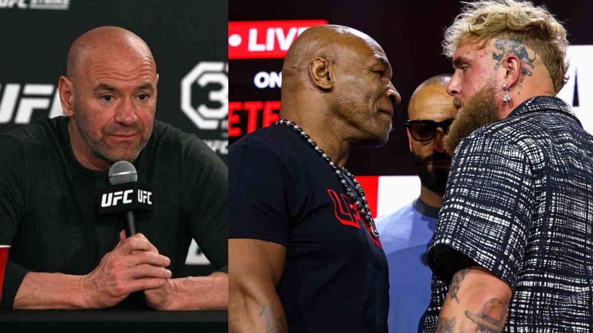 Dana White reacts to Mike Tyson vs. Jake Paul 