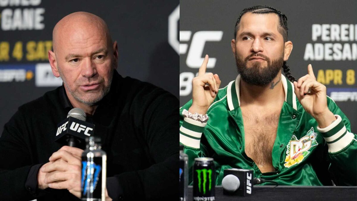 Dana White keeps options open for Jorge Masvidal's return to the UFC. (via Imago)