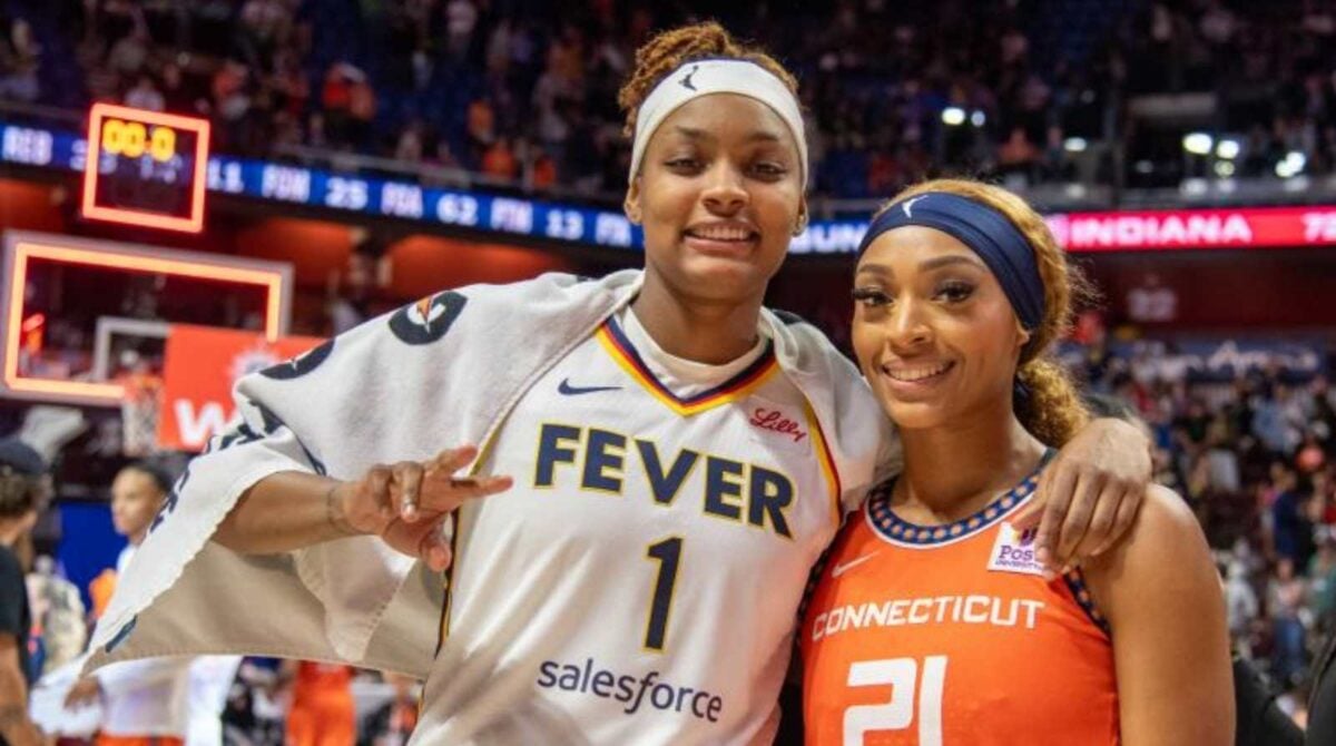 DiJonai Carrington's girlfriend NayLyssa Smith