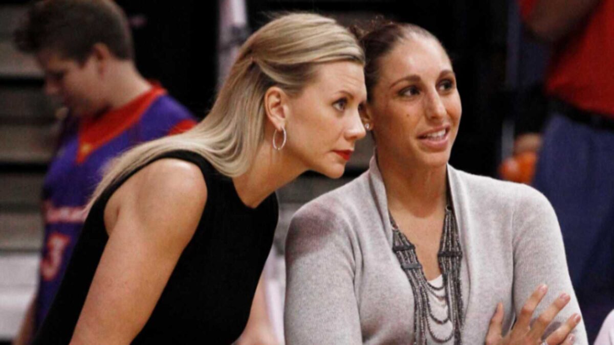 Penny Taylor and Daina Taurasi