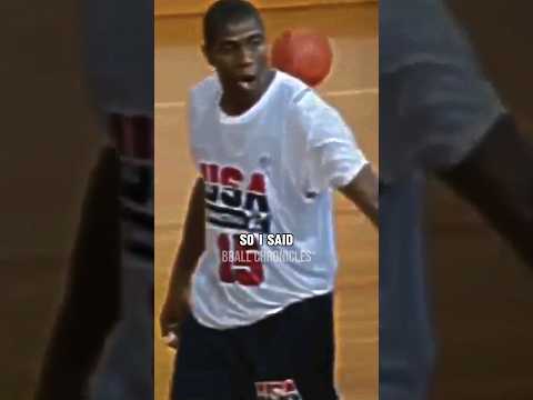 When Magic Trash Talked Michael Jordan (Dream Team) | @AllTheSmokeProductions #shorts