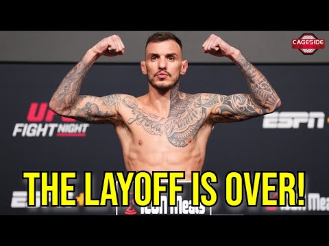 Renato Moicano Missed Fight Week, Picks Holloway To Become BMF | UFC Vegas 85