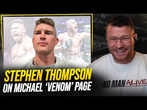 BISPING interviews STEPHEN THOMPSON on Michel Pereira | Keen on Michael 'Venom' Page Fight