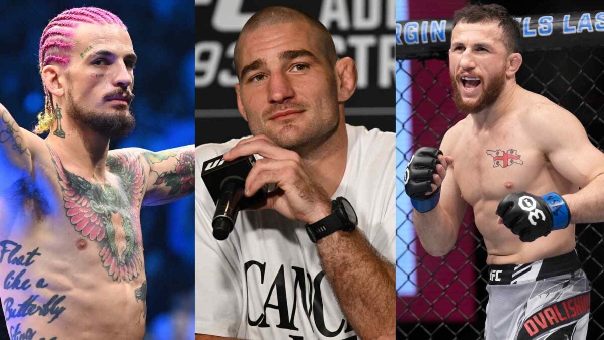 Sean Strickland gives his prediction on the Sean O'Malley vs. Merab Dvalishvili fight