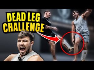 Destroying Tommy Fury's Leg! Tom Aspinall | Dead Leg Challenge