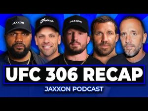 UFC 306 RECAP with Rampage Jackson, TJ dillashaw, Luke rockhold, Bear Degidio, and Jason Parillo