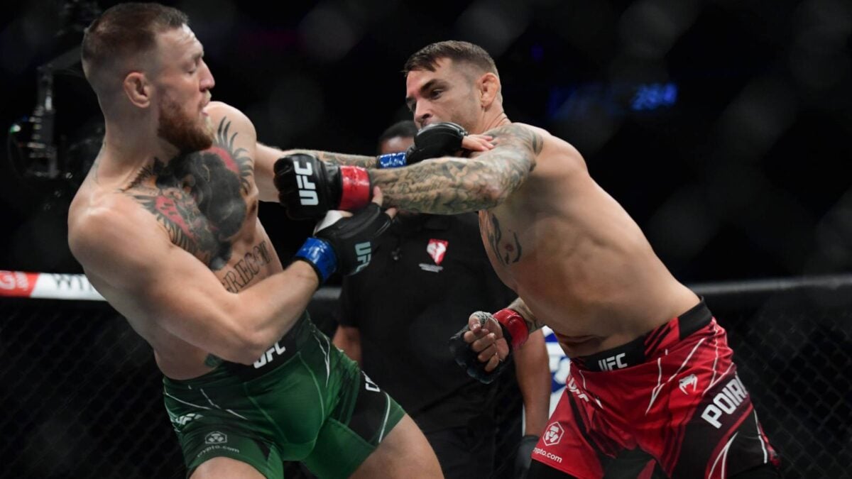 Conor McGregor vs. Dustin Poirier 