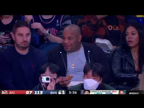 Daniel Cormier shamelessly inhaling chicken tenders