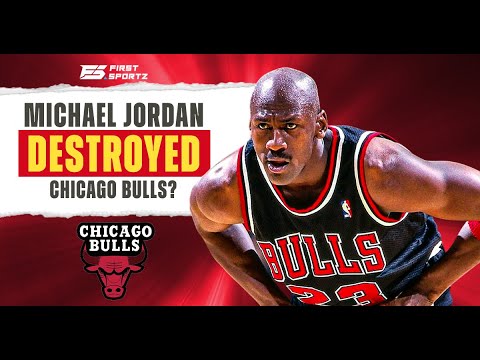 Did Michael Jordan DESTROY Chicago Bulls forever? #michealjordan