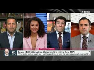 'Greatest basketball reporter ever' - Adam Schefter, Jeff Passan & Pete Thamel on Woj's retirement