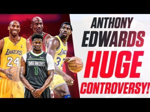 Anthony Edwards CLAIMS Michael Jordan was the only player with ‘TRUE SKILL’ in the 90s Era #nba