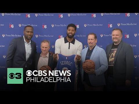 Paul George press conference: Hear from Philadelphia 76ers' newest star