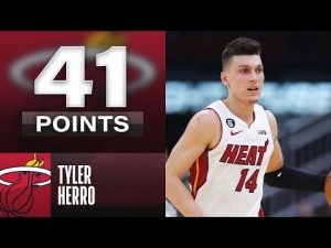 Tyler Herro With Career-High 41 PTS, 10 3PM 🔥