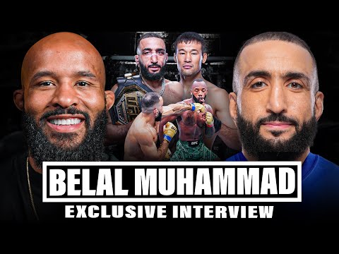 BELAL MUHAMMAD on TRAINING w/ KHABIB, LEON WIN, SHAVKAT or USMAN?! | EXCLUSIVE INTERVIEW!