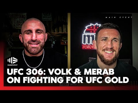 When Volk met Merab | UFC 306 | Volkanovski & Dvalishvili preview Sphere card | Fox Sports Australia