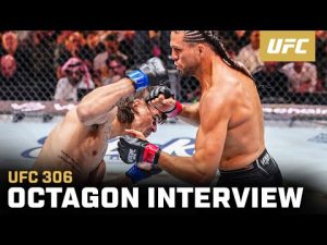 Diego Lopes Octagon Interview | UFC 306