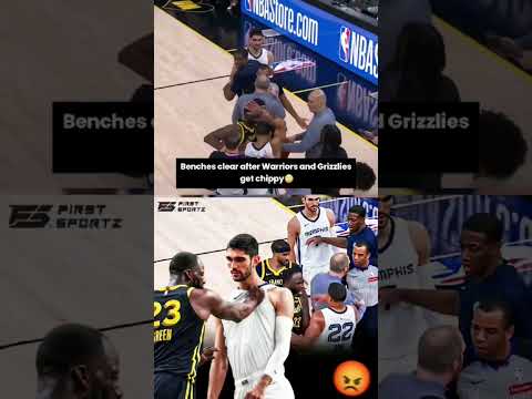 Draymond Green gets into a WILD BRAWL with Santi Odoma and the entire Grizzlies. #dubnation #nba